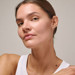 Trinity Studs, clear zirconia, ENAMEL Copenhagen