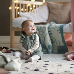 Picnic teppe, blue, Klippan Yllefabrik