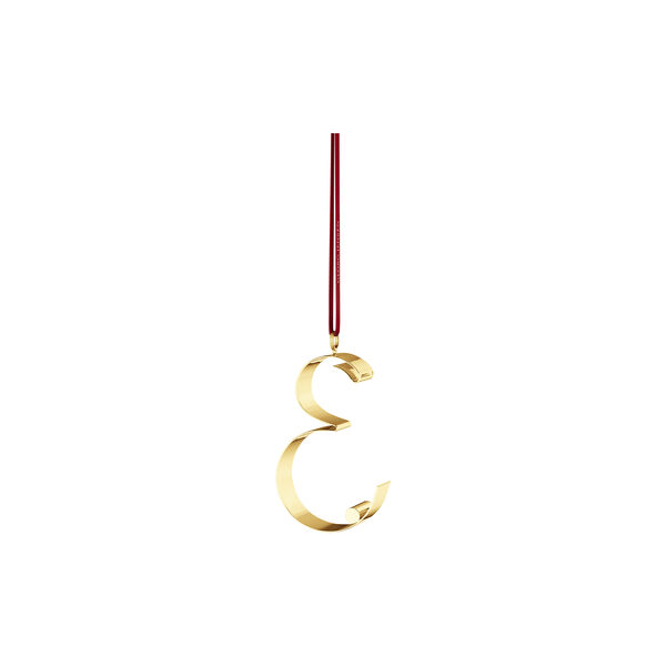 Julebokstavsornament E, Georg Jensen