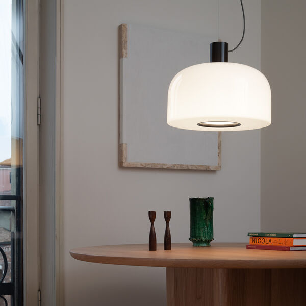 Bellhop Glass S2 Pendant, cioko, Flos