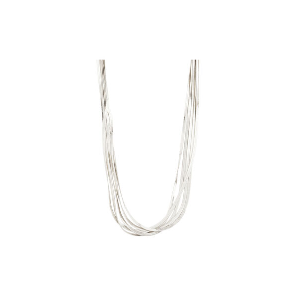 KIRA halskjede, sølvbelagt, Pilgrim