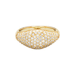 Dome Pave Ring, Philippa Studios