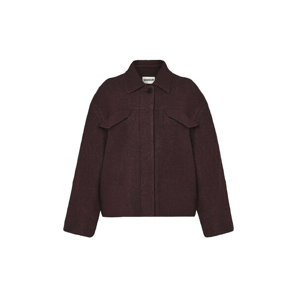 Tyra jacket, seal brown, Minimum