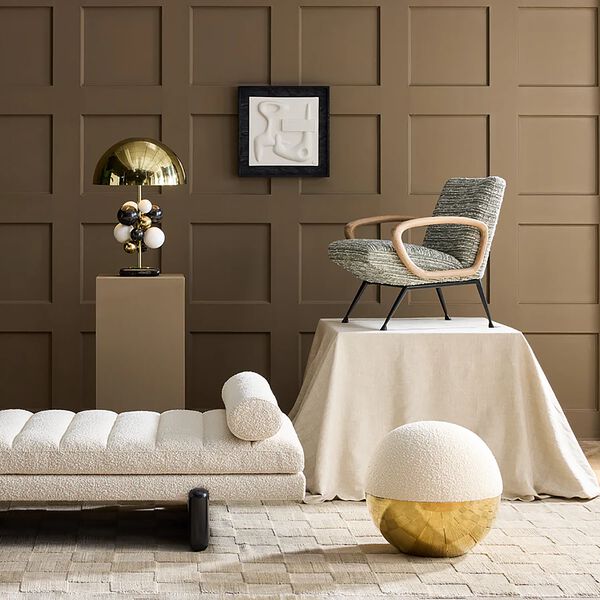 Alphaville tuffet, olympus ivory, Jonathan Adler