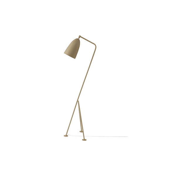 Gräshoppa Floor Lamp, olive brown Gräshoppa Floor Lamp, olive brown, GUBI