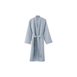 LIN Bathrobe | Blue Haze | Badek&aring;pe, Georg Jensen Damask