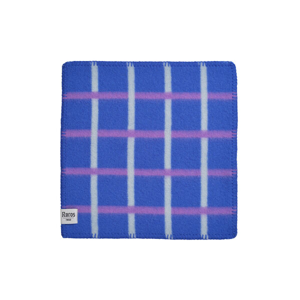 Knut Sitteunderlag, Koboltblå, Røros Tweed