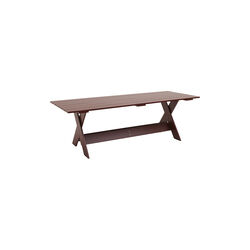 Crate Spisebord, jernrød, HAY