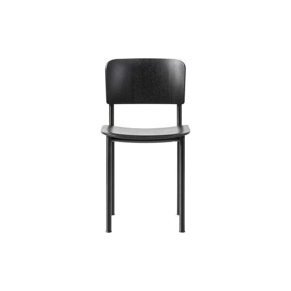 Plan Chair, svart lakkert ash/svart, Fredericia Furniture