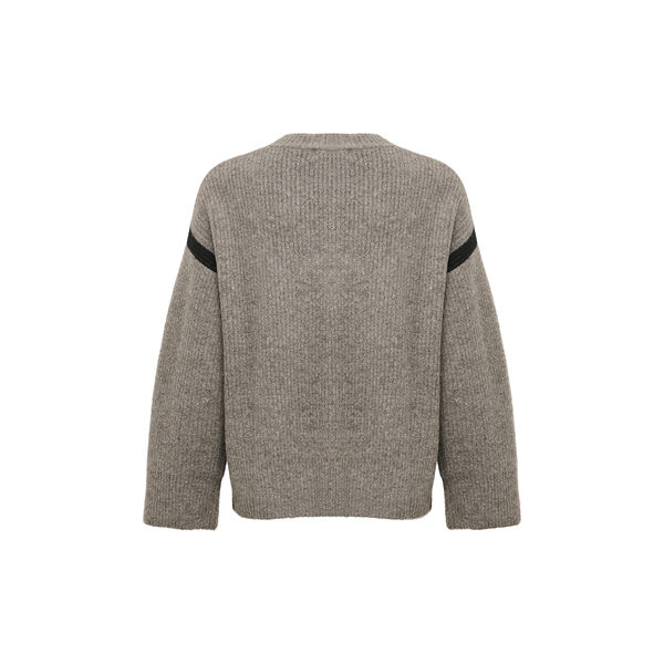 KirstenKB V-neck, walnut melange, Karen by Simonsen