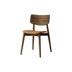 Chiara spisebordsstol, Davos 2758 Brandy/r&oslash;kt eik, Bruunmunch Furniture