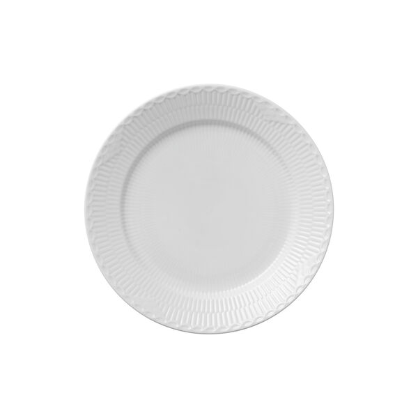 Hvit Halvblonde tallerken Ø 27 cm, Royal Copenhagen