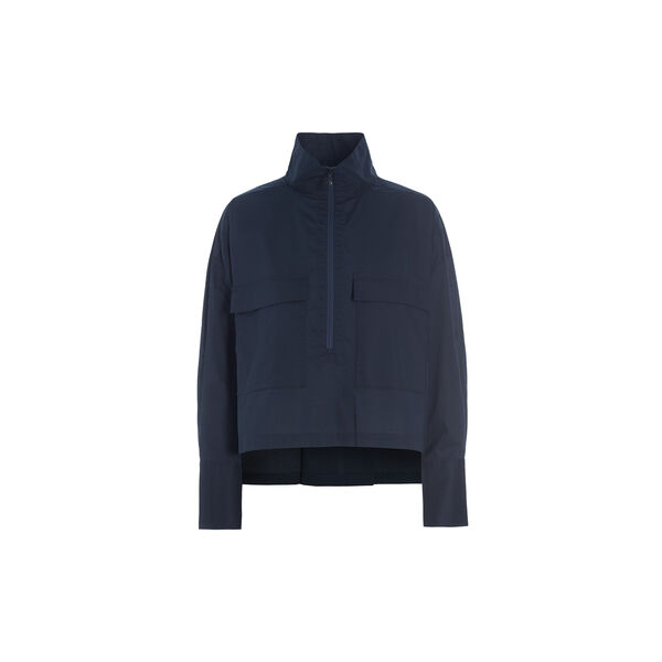 Core cotton skjorte med glidel&aring;s, dark midnight, BITTE KAI RAND