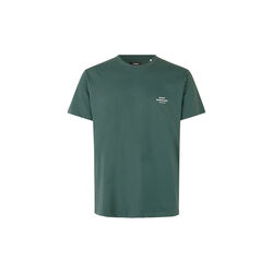 Organic Thor Logo Tee, darkest spruce, Mads N&oslash;rgaard