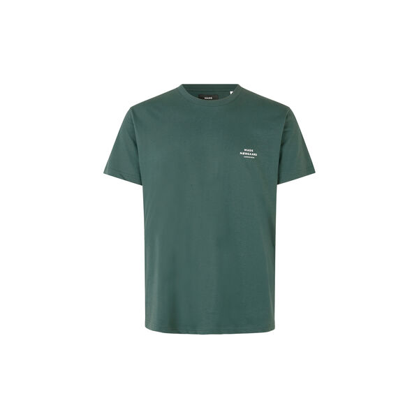Organic Thor Logo Tee, darkest spruce, Mads Nørgaard
