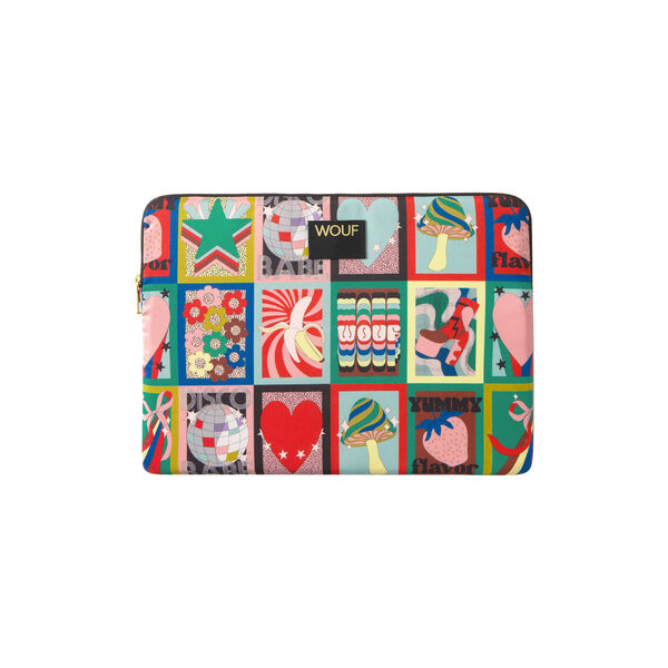 Discobabe Laptop Sleeve 13&14, multi, WOUF
