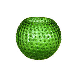 Hobnail Vase 3 l, dark green, Klimchi