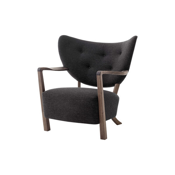 Wulff ATD2 Lounge Chair, hallingdal 376/oiled walnut, &Tradition