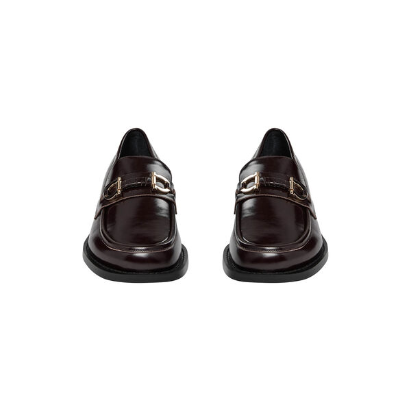 ALISASW LEATHER LOAFER, plum, Sofie Schnoor