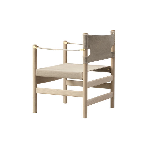 Canvas 21 Chair, soap treated oak/natural canvas, Fredericia Furniture