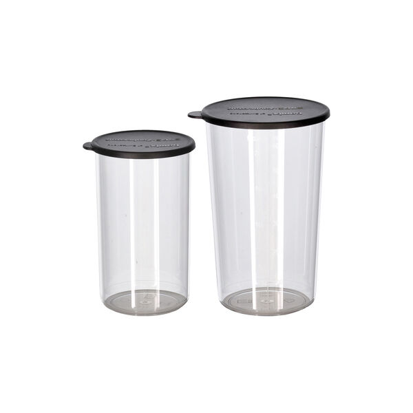 Miksebeger sett med lokk, 400 ml + 600 ml, Bamix