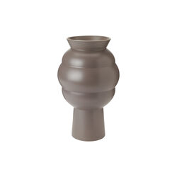 Tortus Archie vase No 4, dark grey, Knabstrup Keramik