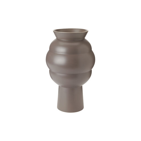 Tortus Archie vase No 4, dark grey, Knabstrup Keramik