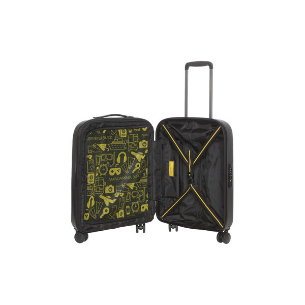 Logoduck + trolley cabin exp, black, Mandarina Duck