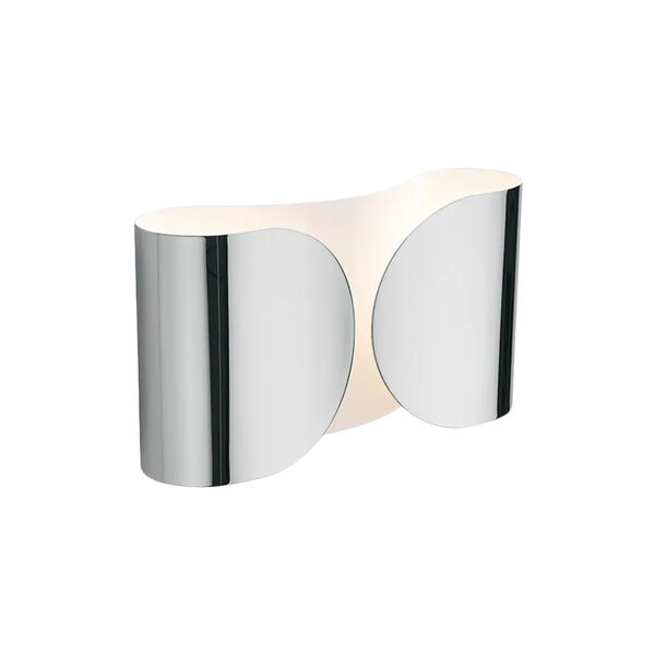 FOGLIO vegglampe, chrome, Flos