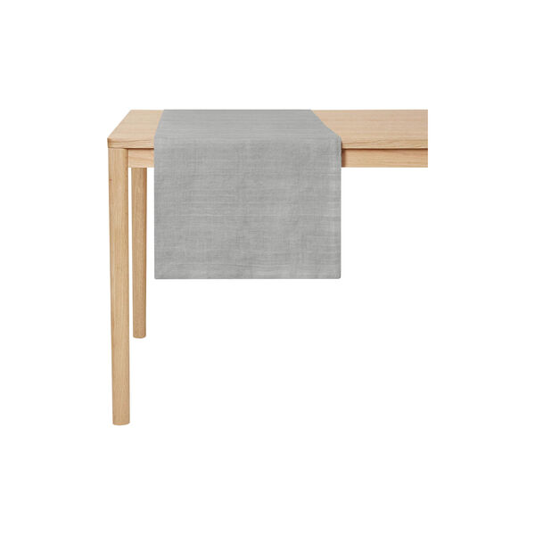 Original STRIPE Bordl&oslash;per, light grey, Georg Jensen Damask