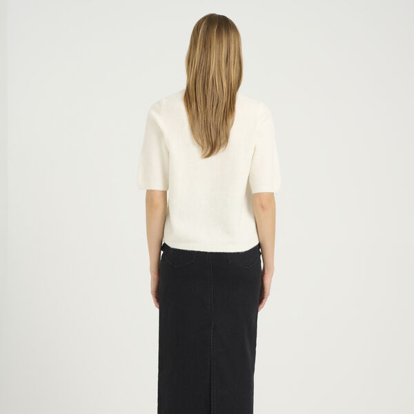 AlphaGZ ss tee, ivory, Gestuz