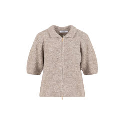 Knit with zipper, sand, Coster Copenhagen