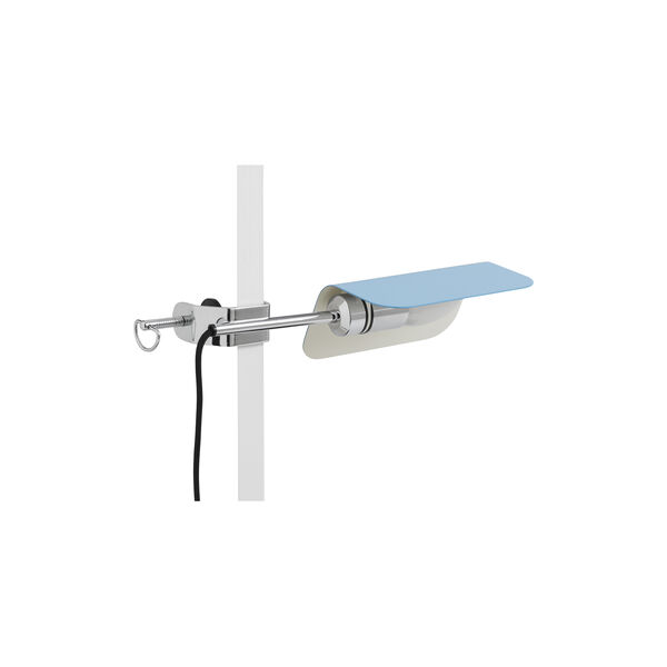 Apex Clip Lamp, pastel blue, HAY