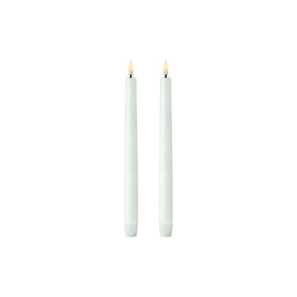 LED stearinlys 25 cm, nordic white, Uyuni Lighting