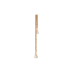 Soulmate Lariat Necklace, Crystal Haze