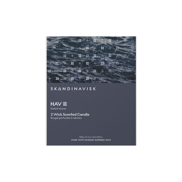 HAV 2 wick Scented Candle, Skandinavisk