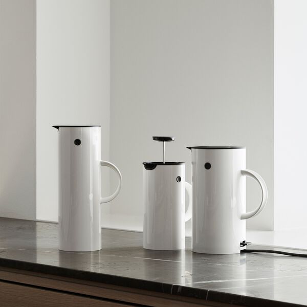 EM77 presskanne, hvit, Stelton