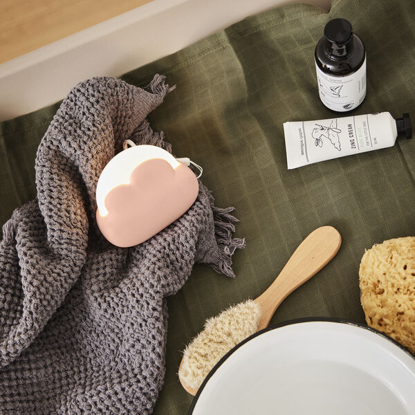 Cloudy nattlampe, dusty rose, Kreafunk