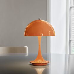 Panthella Portable Metal, orange, Louis Poulsen