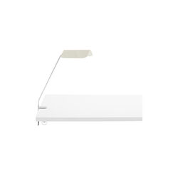 Apex Desk Clip Lamp, oyster white, HAY