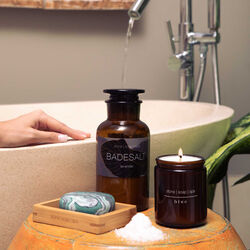 Butterfly Pea såpestykke, Stone Soap Spa