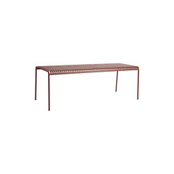 Palissade Table, iron red, HAY