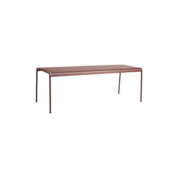 Palissade Table, iron red, HAY