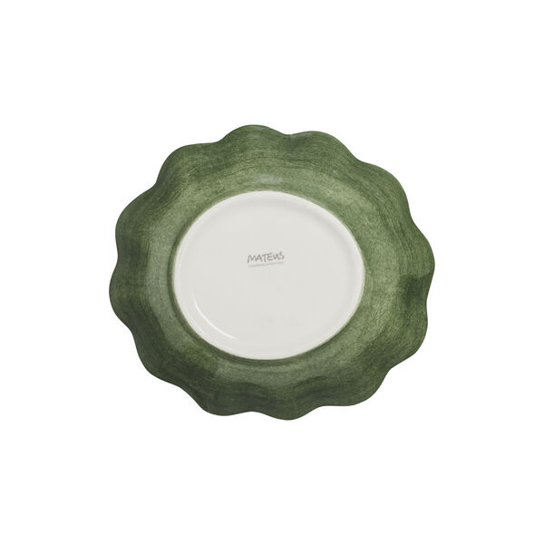 Oyster skål 18x16cm, forest green Oyster skål 18x16cm, forest green, Mateus