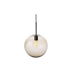 Taklampe 4014 30 cm, kakao, Hadeland Glassverk