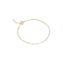 Lola armbånd, gull/daisy, ENAMEL Copenhagen