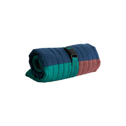 HAY Dogs Travel Blanket | Burgundy/Green/Blue | Reiseteppe  til hund, HAY