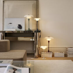 PH 3/2 Bordlampe, glossy deep blue, Louis Poulsen