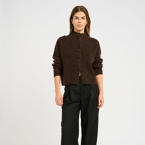 AlphaGZ short cardigan, mol&eacute;, Gestuz