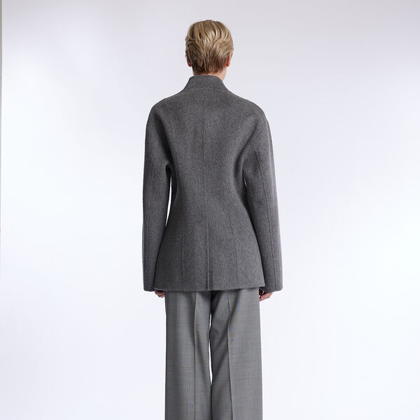 Eli Wool Jacket, grey melange, ONE and OTHER